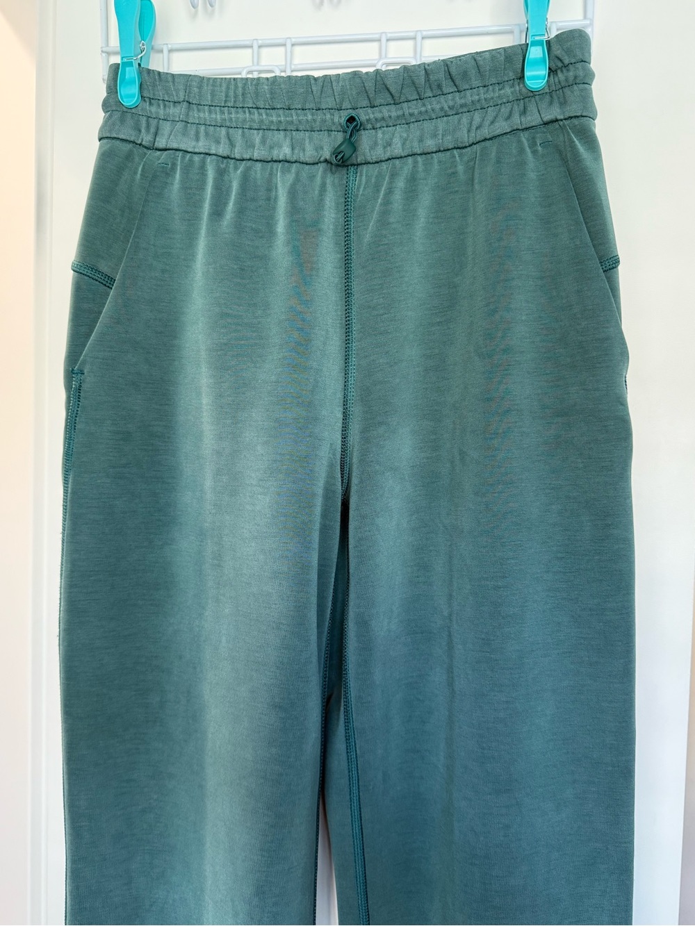 lululemon storm teal softstreme high-rise pants *hemmed to 29 inch length
